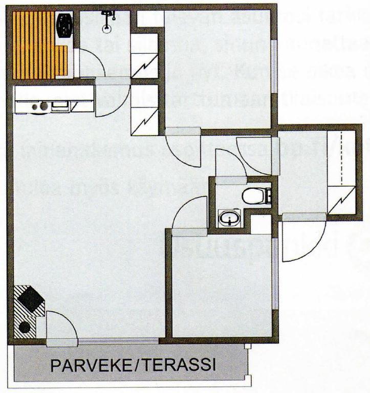 Levin Kalle Apartment Buitenkant foto